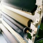 Tessuto in poliestere antistatico 100% con filo conduttivo