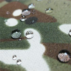 Tenda in tessuto taslon con stampa mimetica o tessuto militare