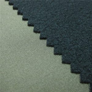 Tessuto softshell a 3 strati in TPU traspirante e tessuto in pile